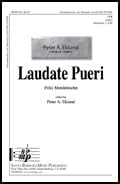 Laudate Pueri TTB choral sheet music cover